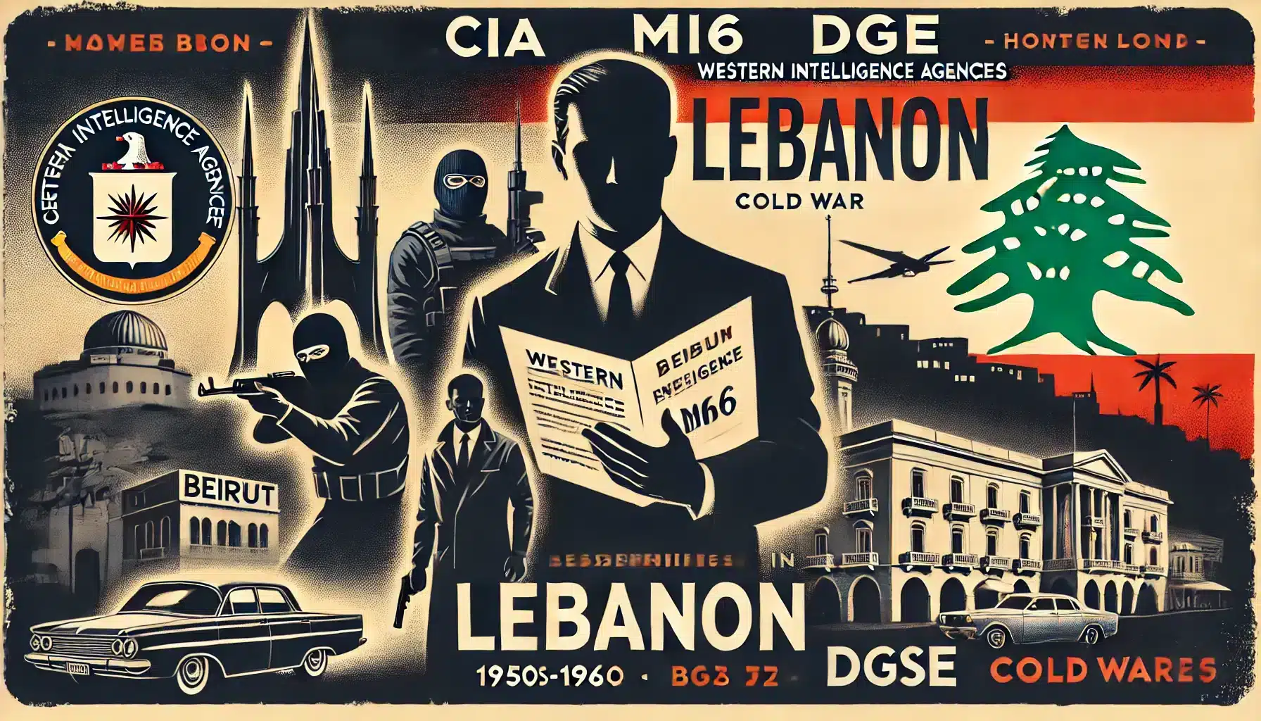 L’espionnage occidental au Liban : CIA, MI6, DGSE