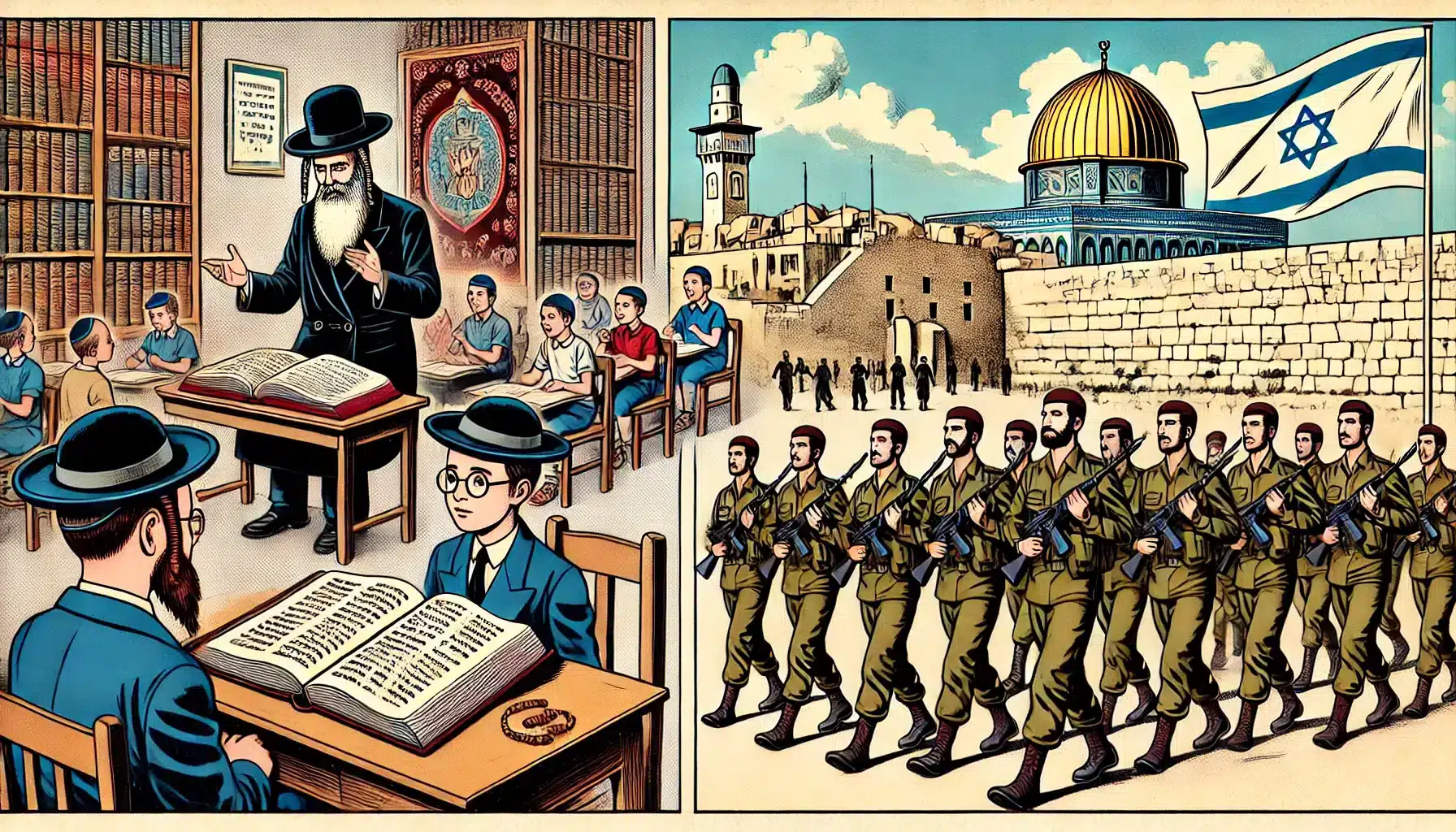 La conscription, un débat explosif pour les ultraorthodoxes en Israël