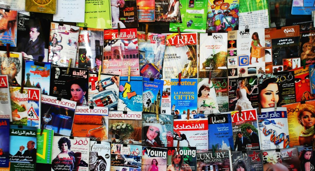 assorted magazine collection