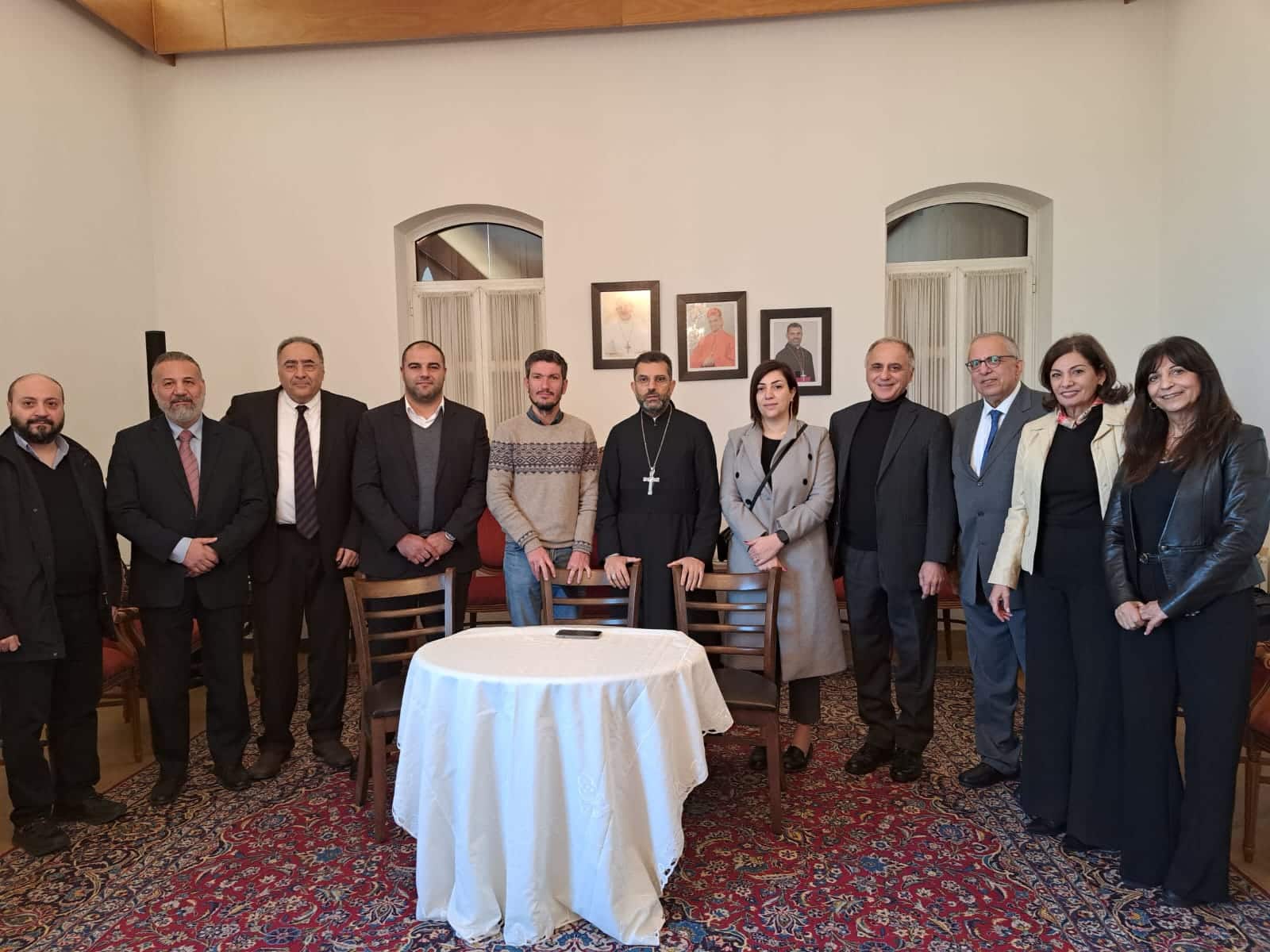 Signature d’un accord de coopération entre l’archevêché maronite d’Antélias et l’association Nawraj en collaboration avec la société Sawa pour le développement S.A.L.