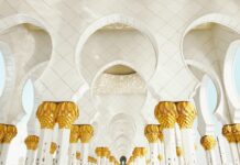 white and gold structure during daytime