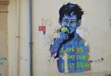 Revue de presse du 28/12/24: les violations quotidiennes de la trêve par Israël agacent la communauté internationale man in blue and green jacket graffiti