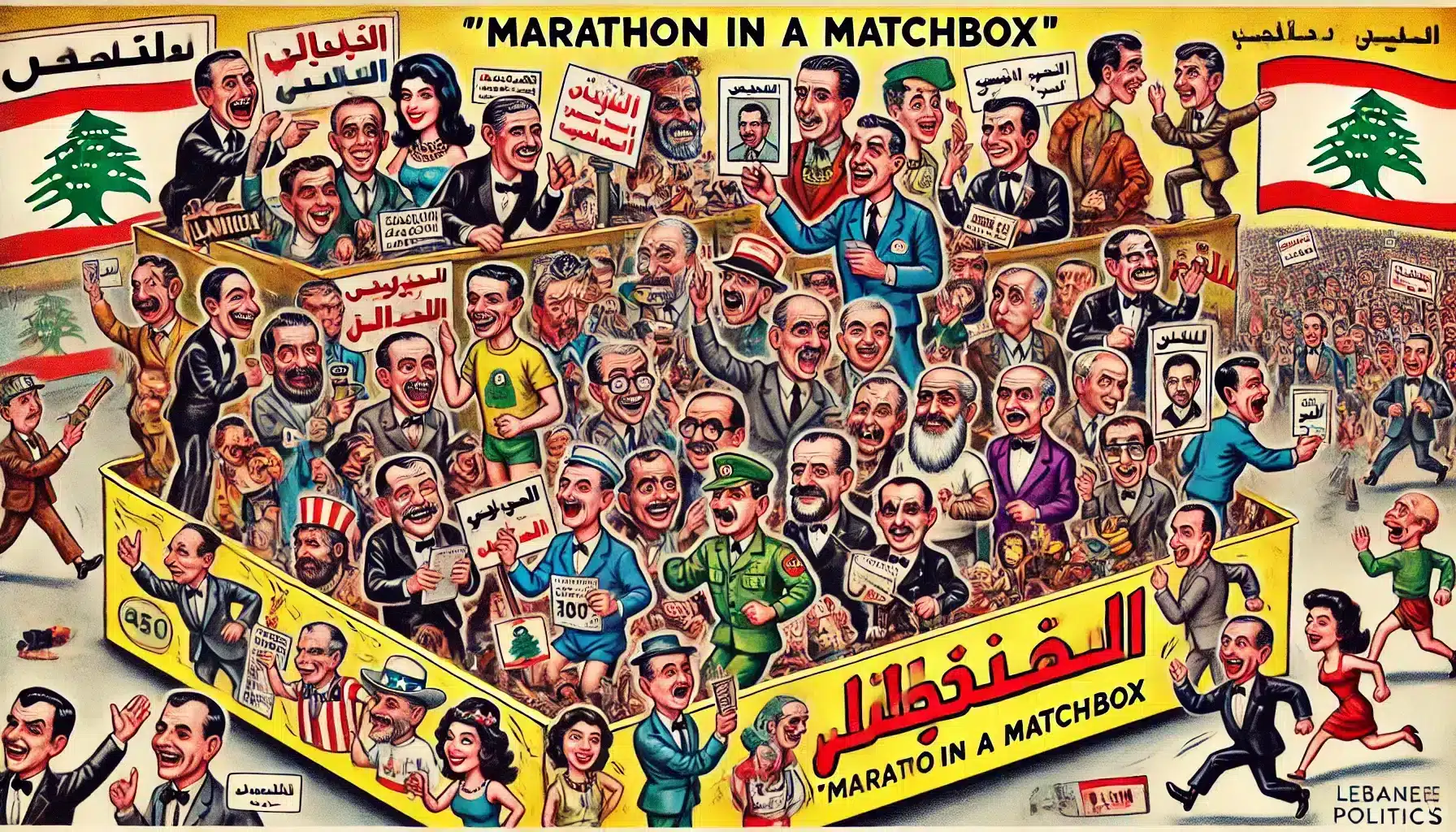 Je parle d’un marathon dans une boîte d’allumettes…par Georges Milad Al Maalouf 