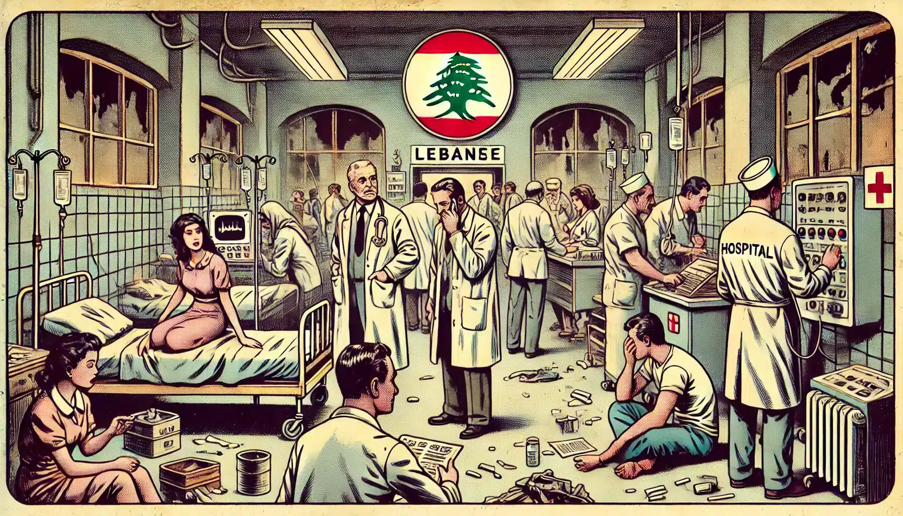 Le secteur de la santé en crise au Liban Le secteur de la santé en crise au Liban