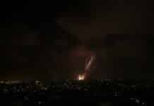 fireworks in the sky