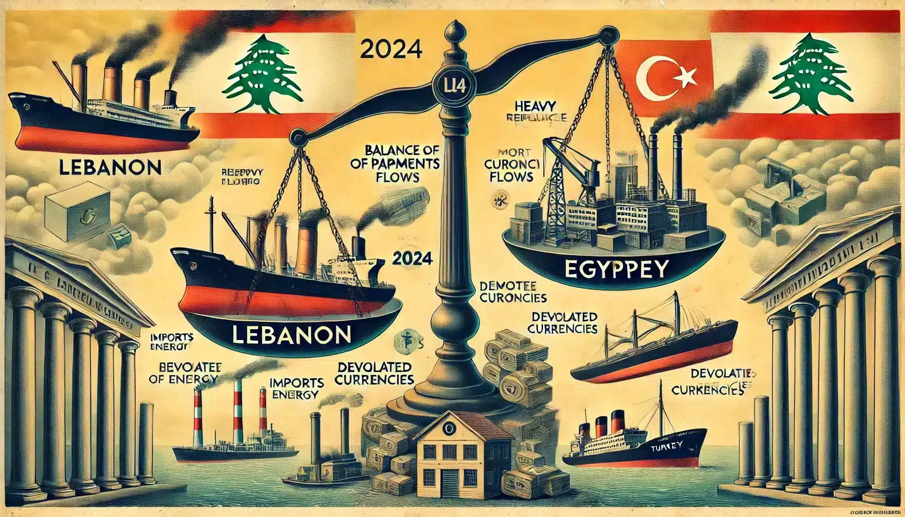Perspective: Comparaison internationale des balances de paiements et le cas du Liban