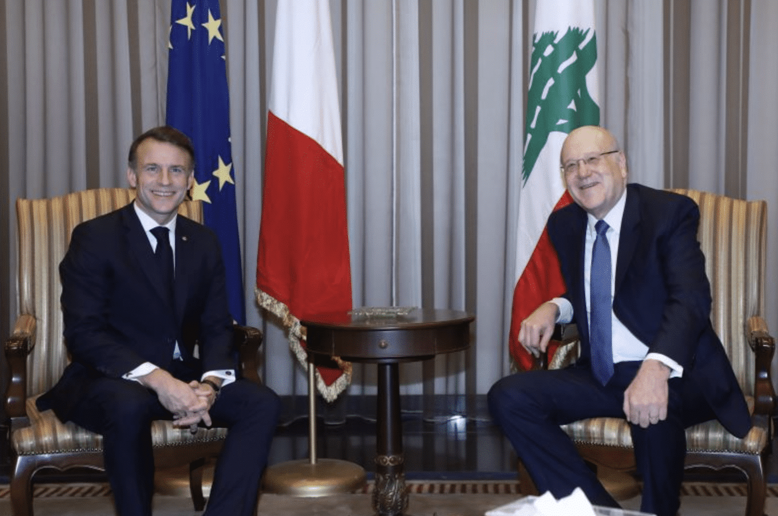 Arrivée d’Emmanuel Macron au Liban, une visite sous le signe du soutien