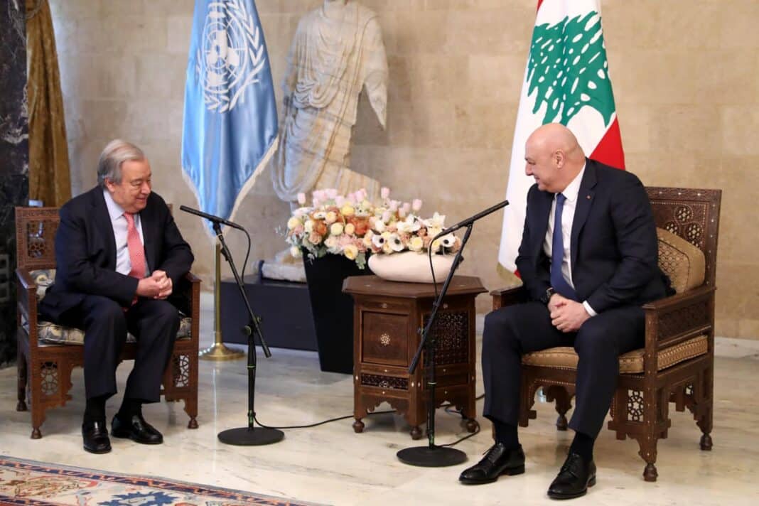 Un avenir prometteur pour le Liban selon Antonio Guterres, malgré un cessez-le-feu fragile