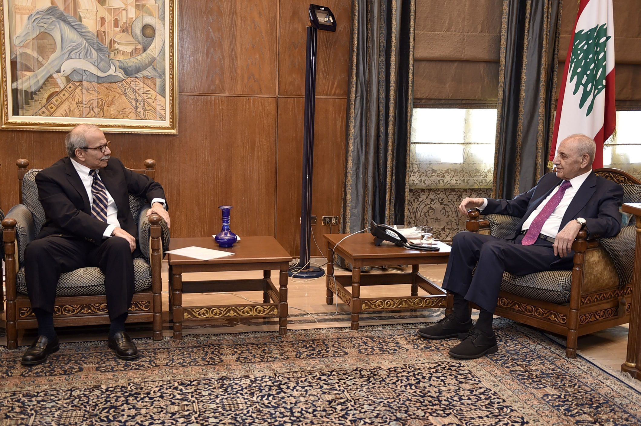 Nawaf Salam chez Nabih Berri pour évoquer la constitution la participation d’Amal au gouvernement