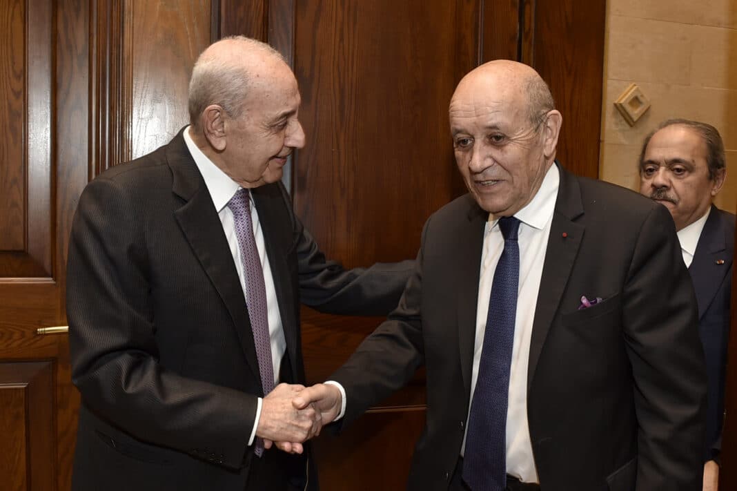 La France intensifie son implication diplomatique : Jean-Yves Le Drian à Beyrouth