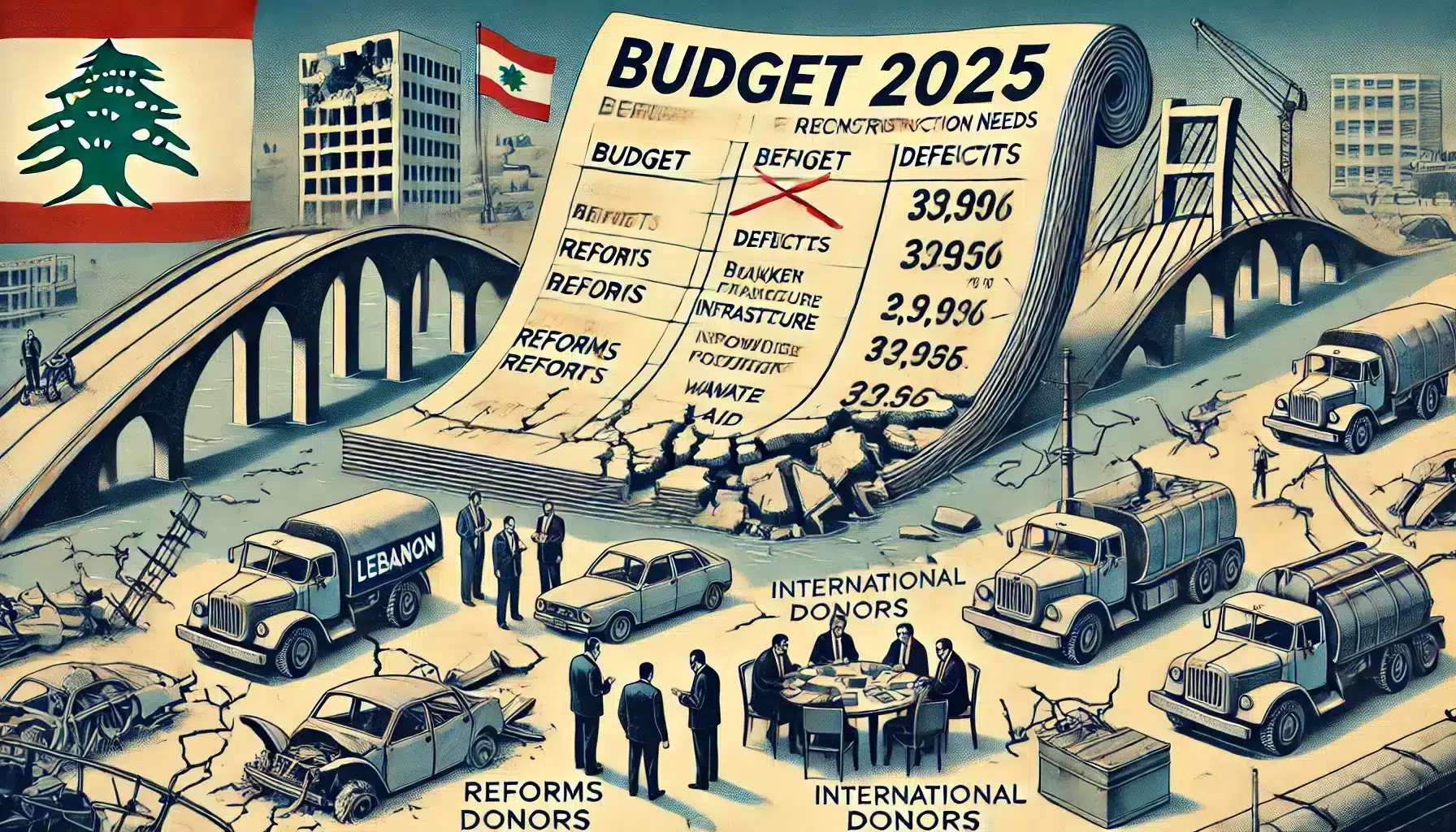 Budget 2025 au Liban : un retard persistant et des excédents en trompe-l’œil fragilisent l’État