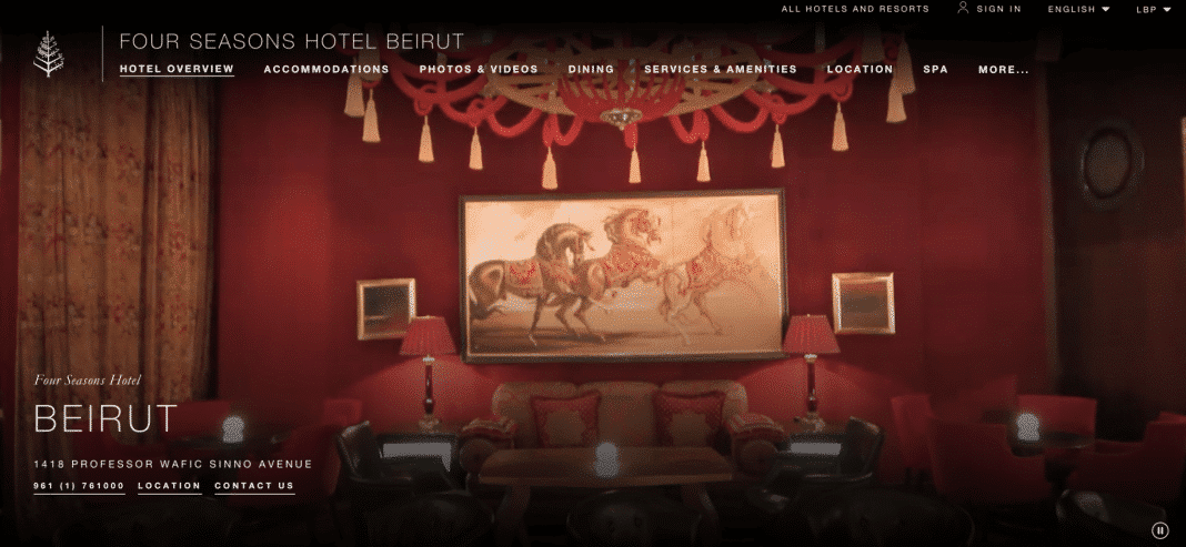 Beyrouth en 2026 : le Four Seasons, entre luxe et espoir d&rsquo;une renaissance du Liban