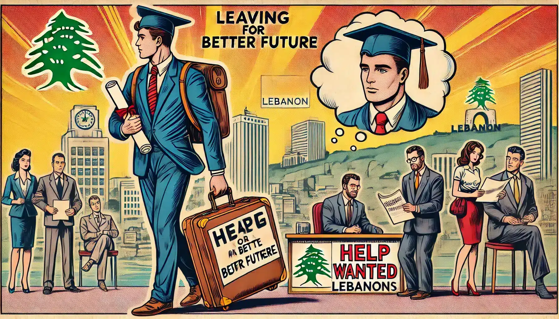 FocusLiban: la fuite des cerveaux qui menace l’avenir du Pays des Cèdres