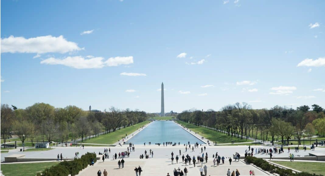 group of people in park