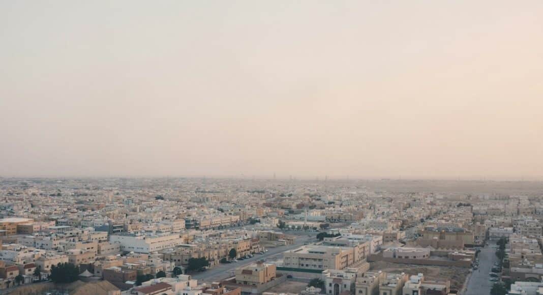 bird's eye photography of city