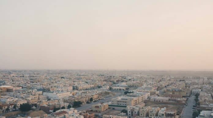 bird's eye photography of city