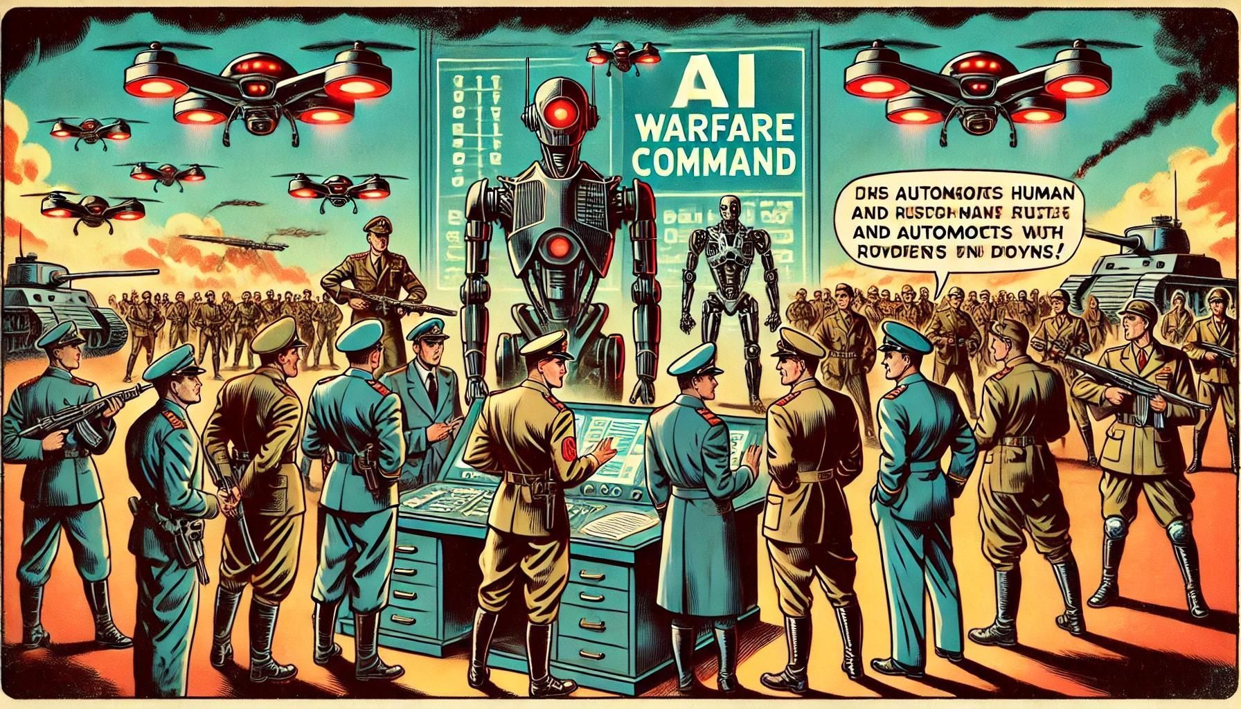 L’avenir des armées autonomes : drones et robots soldats dans les conflits modernes