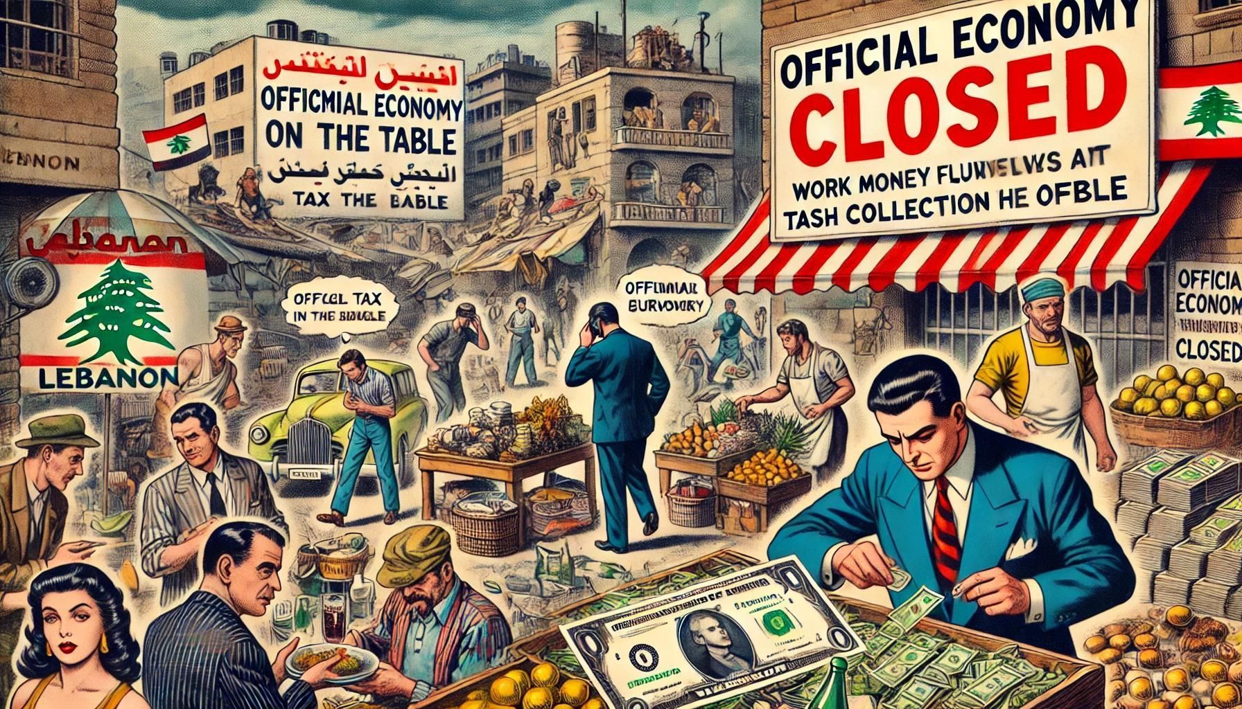 Travail au noir, commerce de rue : le Liban tient-il grâce à l’économie parallèle ?