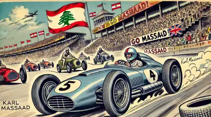 Karl Massaad, le pilote libanais qui défie les circuits mondiaux