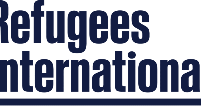 Statement from Refugees International: 