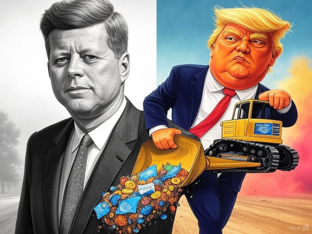 Edito: Kennedy voulait bâtir, Trump veut tout vendre Edito: Kennedy voulait bâtir, Trump veut tout vendre