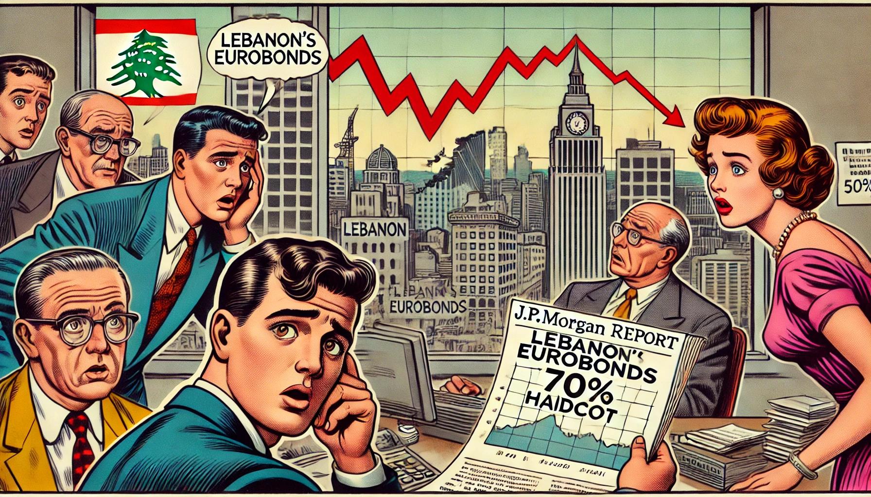 Le rapport de J.P. Morgan sur les Eurobonds libanais : une décote de 70 %, un retard coûteux pour l’économie