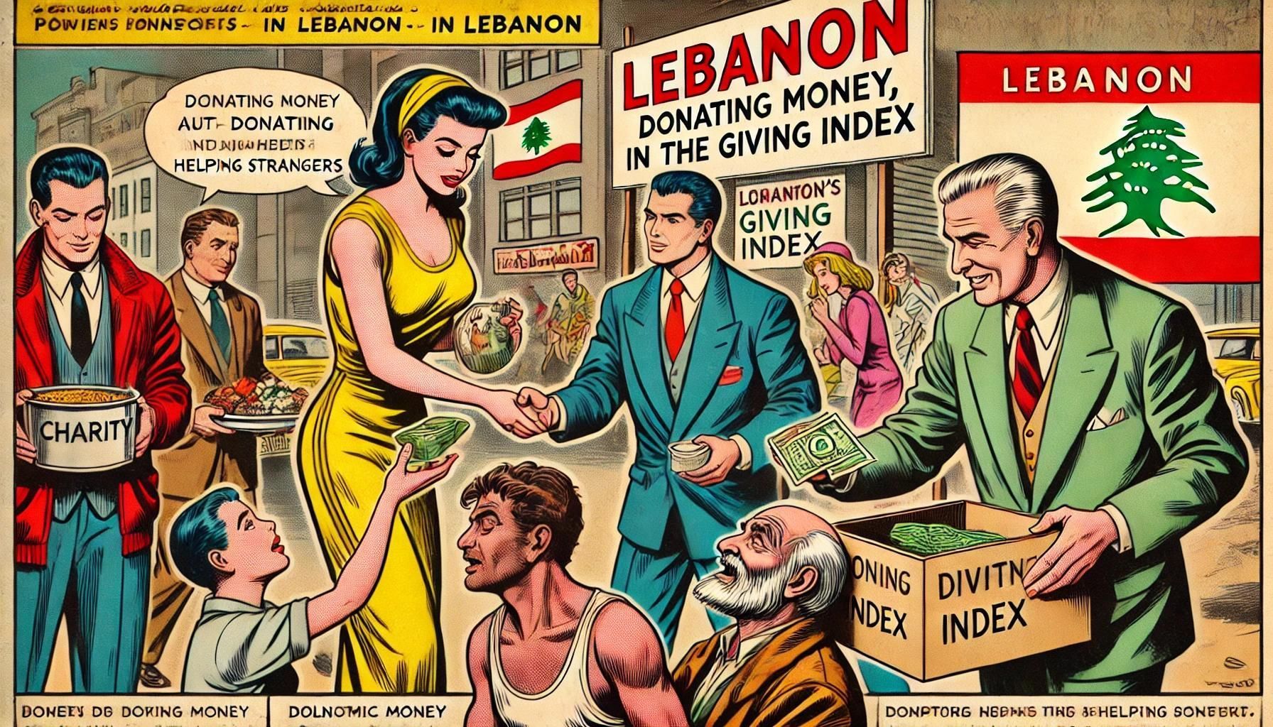 Le Liban 14e dans la région et 131e mondial au Giving Index 2024