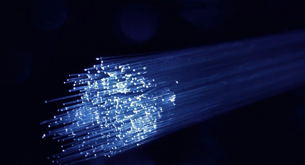 white and blue light on dark room