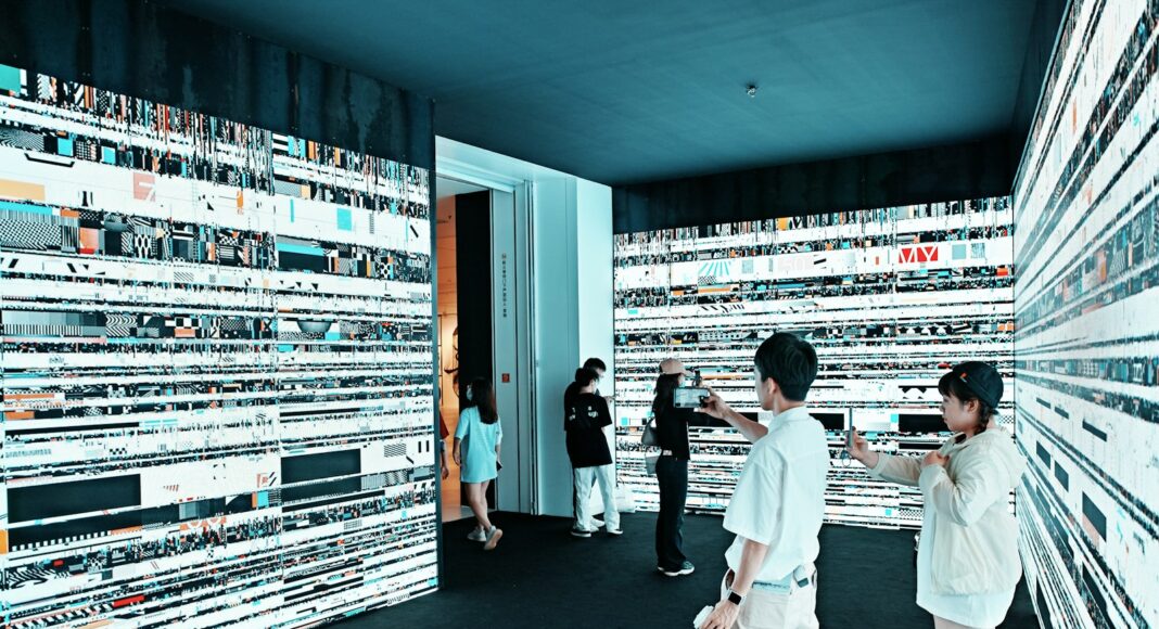 man in white dress shirt standing beside woman in black dress