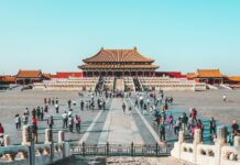 people at Forbidden City in China during daytime