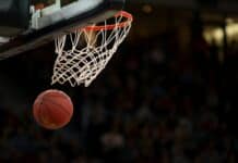 Les rêves fous du Liban pour la Coupe du Monde FIBA 2027 ball under basketball ring