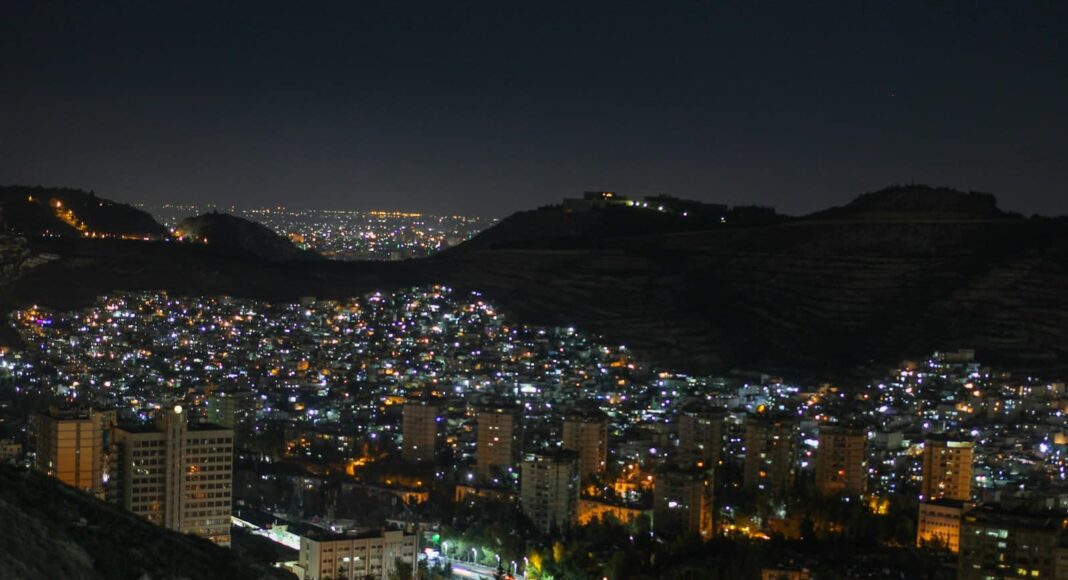 bird's eye view photography of city lights