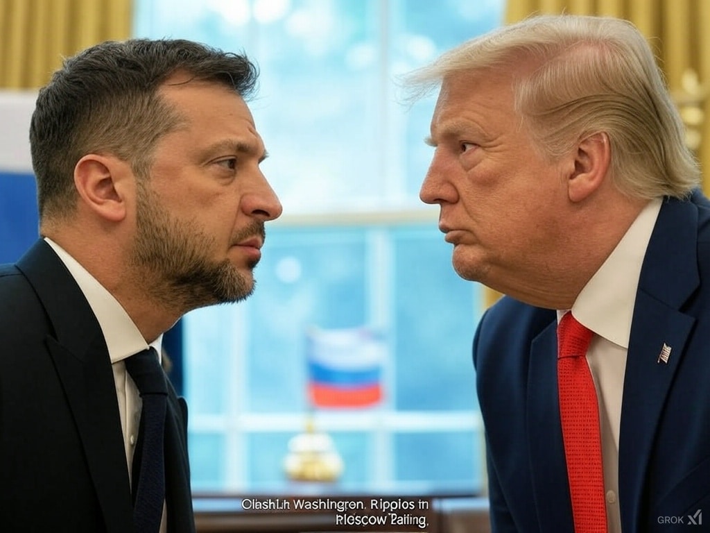 Clash orchestré : Trump se jouerait-il de Zelensky pour dealer avec Poutine