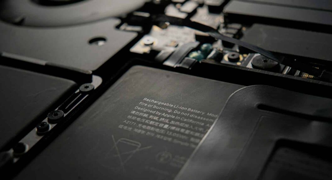 black and silver electronic device