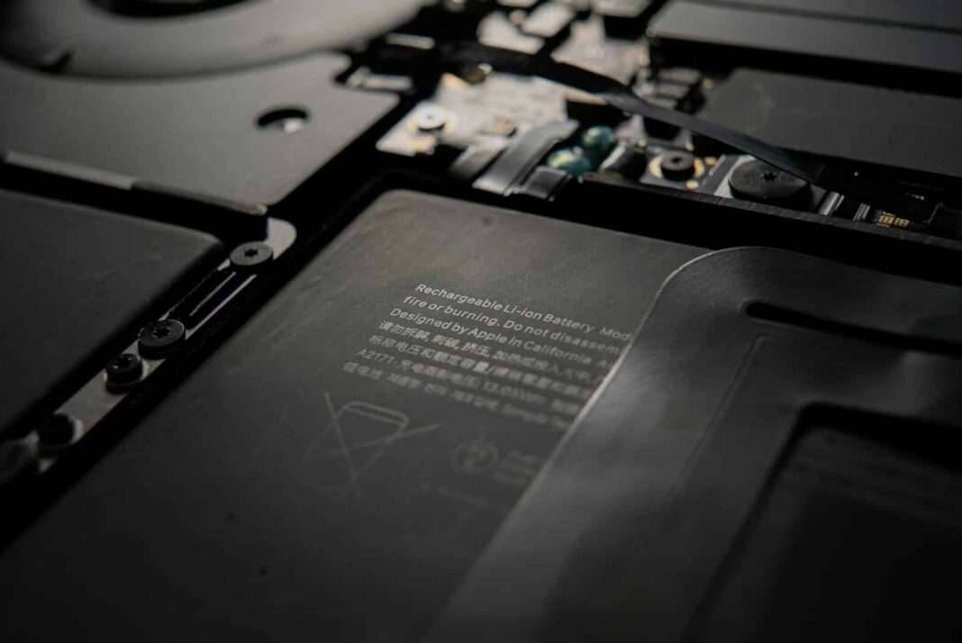 black and silver electronic device