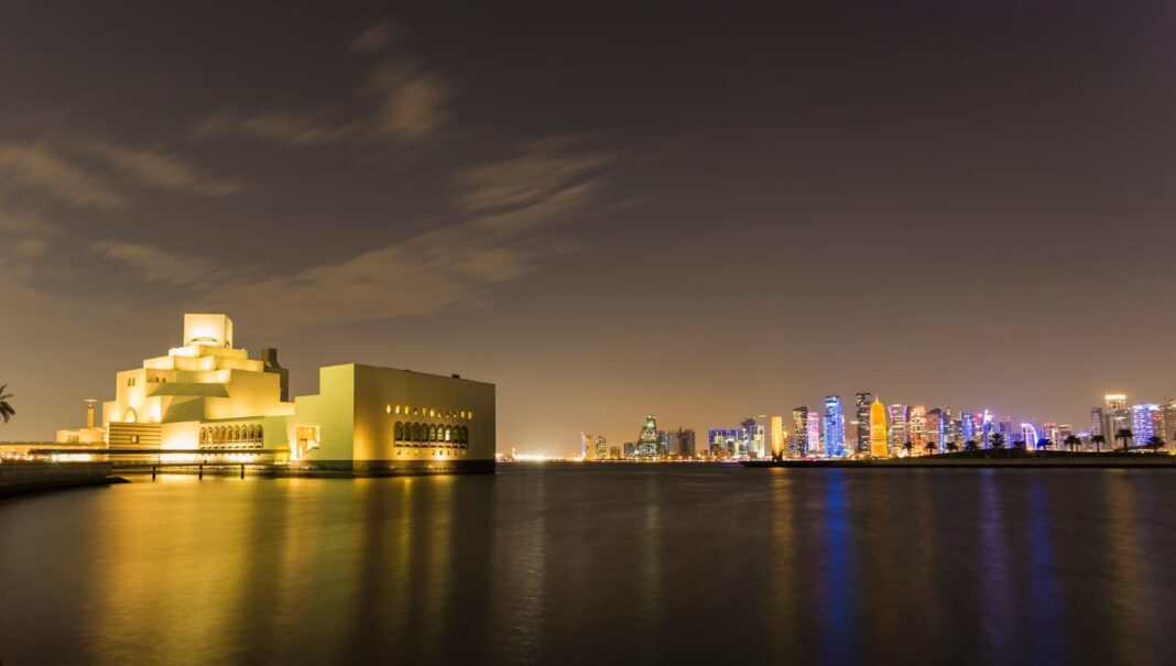 body of water near buildings