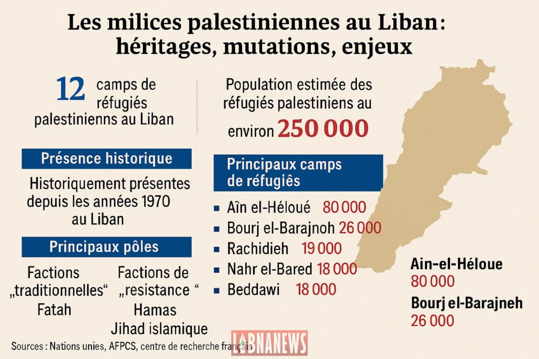 Les milices palestiniennes au Liban : héritages, mutations, enjeux