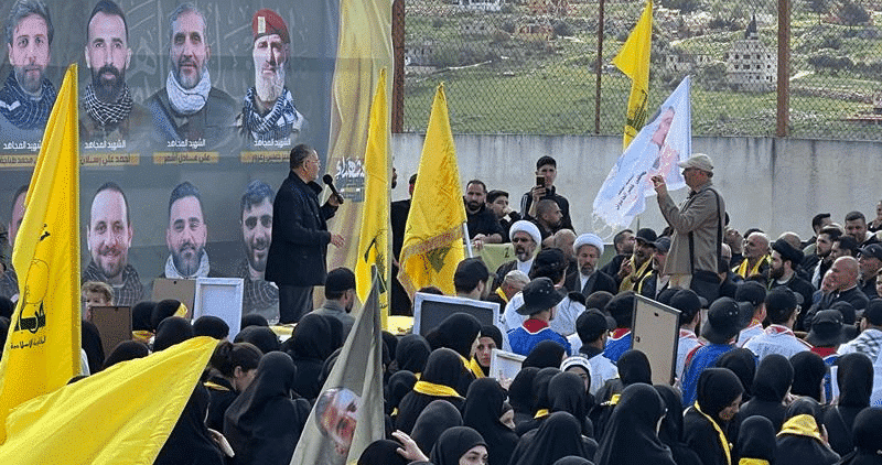 Funérailles à Adeisseh : Ali Fayyad met en garde contre les menaces israéliennes