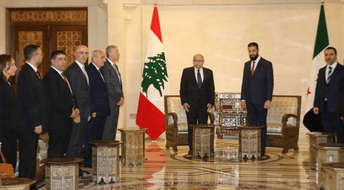 Nawaf Salam à Damas : le retour d’un dialogue syro-libanais sous médiation saoudienne