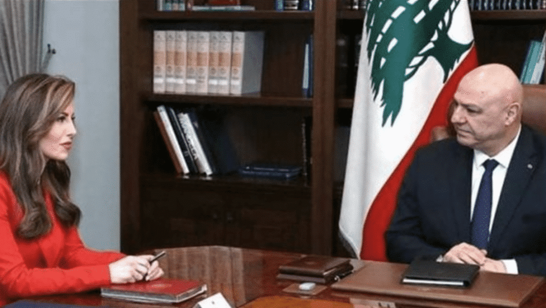 Visite de Morgan Ortagus à Beyrouth