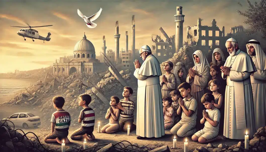 Presse: la dernière prière de François, Gaza au Coeur du pape