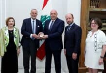 Liban : Joseph Aoun expose sa vision à une délégation de sénateurs français