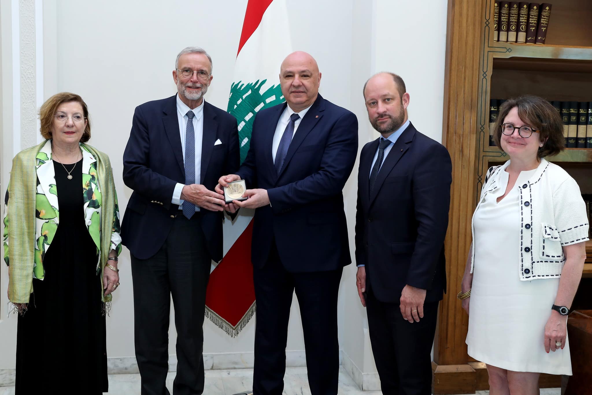 Liban : Joseph Aoun expose sa vision à une délégation de sénateurs français