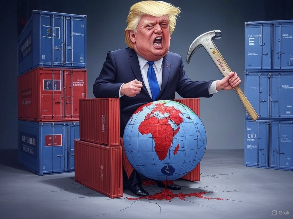 Édito : Trump et ses tarifs – une croisade économique qui frise le délire