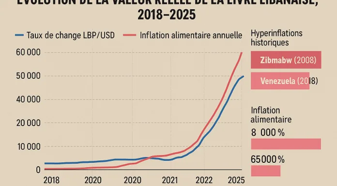 Stratégie risquée de la réponse monétaire du Liban face à l’hyperinflation