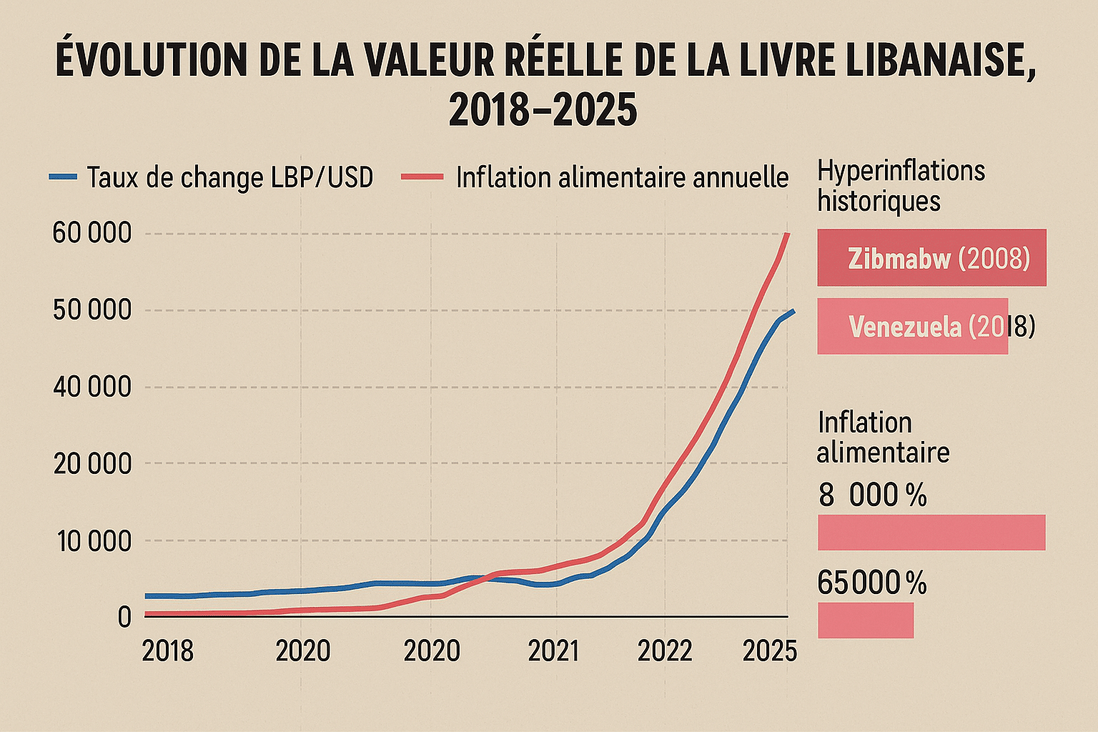 Stratégie risquée de la réponse monétaire du Liban face à l’hyperinflation