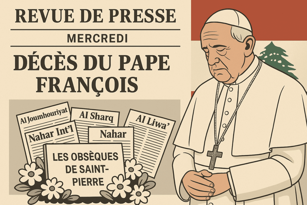 Revue de presse du 23/04/25: décès du pape François et répercussions internationales et locales