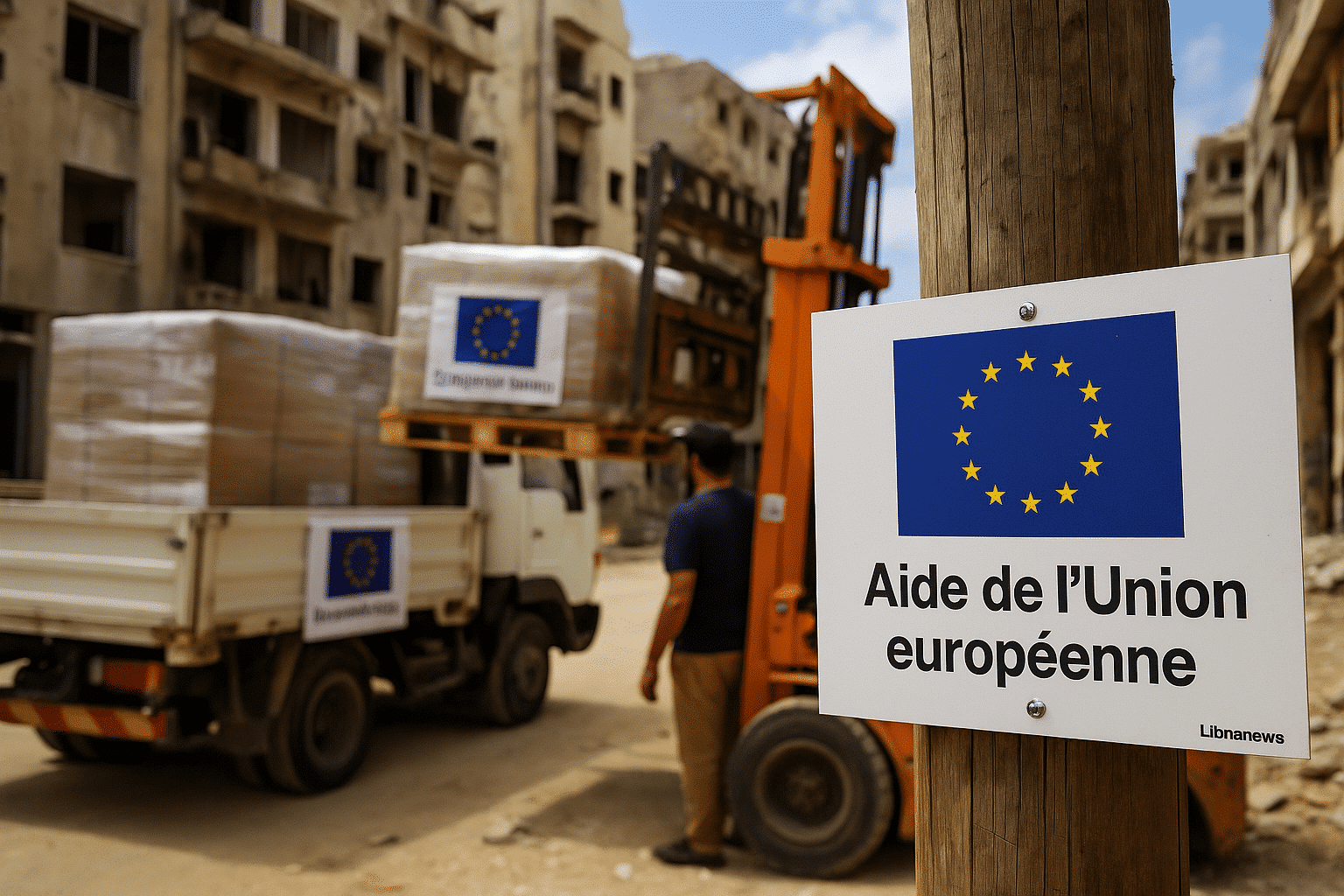 L’Union européenne débloque 8 millions d’euros pour la stabilisation post-conflit au Liban, un financement symbolique face à des besoins systémiques