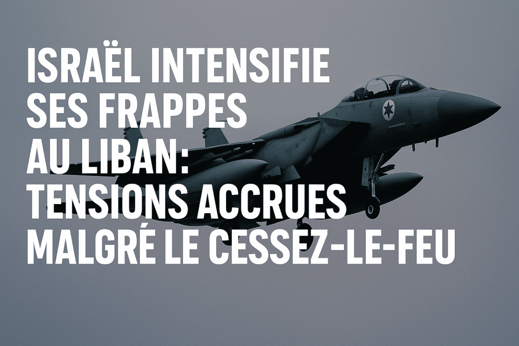Frappes israéliennes sur Brital : le cessez-le-feu en péril