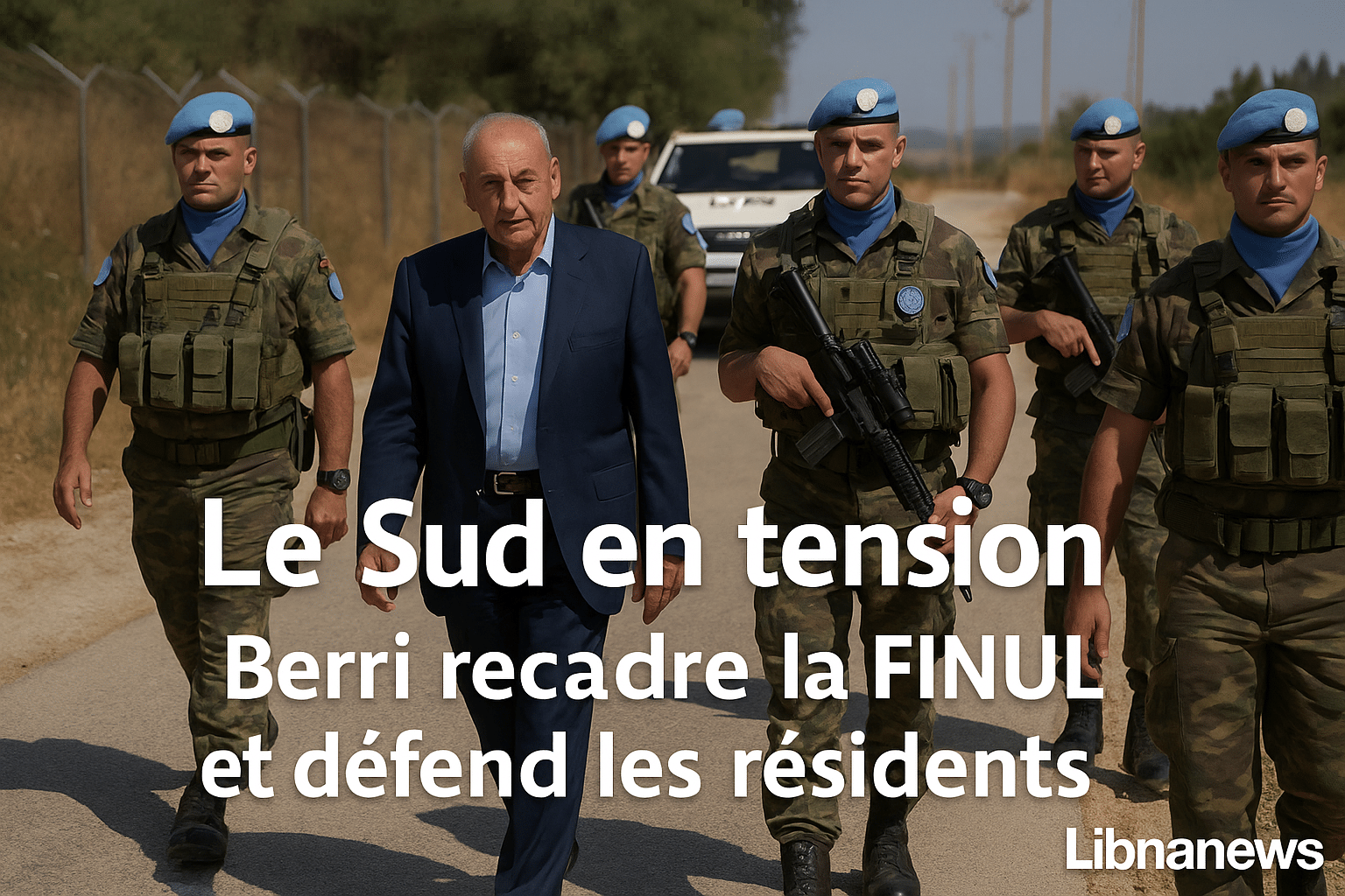 Le Sud en tension : Berri recadre la FINUL et défend les résidents Le Sud en tension : Berri recadre la FINUL et défend les résidents